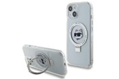 Telefon - Pokrowiec i etui - Karl Lagerfeld KLHMP15MHMRSCHH iPhone 15 Plus 6.7" white/white hardcase Ring Stand Choupette Head MagSafe - 3666339168643