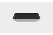 Produkty odwadniające - Unidrain Riser piece 35.7 mm for line drain, Gray - 1831.0035