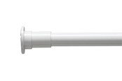 Sortowanie odpadów - Croydex Self-Supporting Curtain Rod White - max 120 cm - AD100122