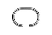 Sortowanie odpadów - Croydex C-Shaped Shower Curtain Rings Chrome Pack of 12 - AK142141