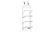 Akcesoria do czyszczenia - Croydex Door-Hung Towel Holder Chrome - QM261141