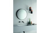 Akcesoria do czyszczenia - Gedy Mirror - Round - Black frame - 62001