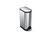 Akcesoria do czyszczenia - Simplehuman Butterfly Pedal Bin Brushed Stainless Steel - 30 L - CW1824