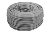 Kabel sieciowy - Maclean bulk cable - 100 m - grey - Szary - MCTV-579