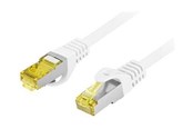 Kabel sieciowy - Lanberg patch cable - 50 cm - white - Biały - PCF6A-10CU-0050-W