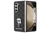 Telefon - Pokrowiec i etui - Karl Lagerfeld Saffiano Monogram Ikonik Pin case for Samsung Galaxy Z Fold 5 - black - 3666339174026