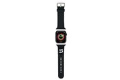 Smartwatch - akcesoria - Karl Lagerfeld 3D Rubber Choupette Heads Strap for Apple Watch 38/40/41mm - Black - 3666339190118