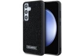 Telefon - Pokrowiec i etui - Karl Lagerfeld Rhinestone Metal Logo case for Samsung Galaxy S24+ - black - KLHCS24MHDSPRK