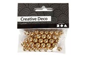 Kreatywne gry - Creativ Company Gold beads 50 pcs. - 698221
