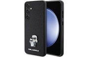 Telefon - Pokrowiec i etui - Karl Lagerfeld KLHCS24SPSAKCMPK S24 S921 hardcase black/black Saffiano Karl & Choupette Metal Pin - 3666339242022