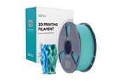 Filament - Drukarka 3D - Sunlu PLA+ Silk Dual Color Filament (blue-green) - PLA+ Silk DC Blu G