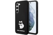 Telefon - Pokrowiec i etui - Karl Lagerfeld Silicone Choupette case for Samsung Galaxy S24 - black - 3666339242329