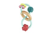Zabawki dla niemowląt - Hape Infinity Teething Ring with Beads - E8501