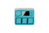 Klawiatura - Pulsar [LAB] XPAD Mini - Turquoise - Klawiatura gamingowa - bez bloku numerycznego - Universal - Niebieski - PLXPM103