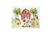Puzzle - Barbo Classic Framed Cardboard Puzzle - Farm - 5992