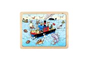Puzzle - Rasmus Klump - Framed Wooden Puzzle - Mary - 7490