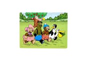 gry-planszowe-karciane-i-kosci - Rasmus Klump - Framed Wooden Puzzle - Friends - 7493
