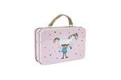 Małe prezenty dla dzieci - Astrid Lindgren Pippi - Small Tin Suitcase - Pink - 8595