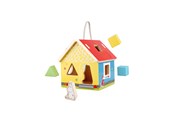 Zabawki dla niemowląt - MOOMIN - Shaped Sorting Box - House - 7287