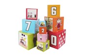 Zabawki dla niemowląt - Alfons Åberg - Stacking Cubes - 7810