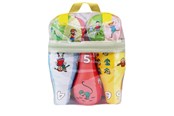 Zabawki dla niemowląt - Pippi Langstrømpe Pippi - Soft Bowling Set - 8601