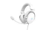 Słuchawki, zestaw słuchawkowy - Deltaco GAMING GAM-190 White - GAM-190-W