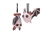 Drobiazgi - Nemesis Now - Whisper Wood - Sneak and Peak Hanging Ornament - B7656B26
