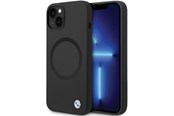 Telefon - Pokrowiec i etui - BMW BMHMP14SSILBK2 Case for iPhone 14 - Black Signature Liquid Silicone MagSafe - 3666339124045