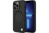 Telefon - Pokrowiec i etui - BMW BMHMP14XSILBK2 Case for iPhone 14 Pro Max 6.7" - Black Signature Liquid Silicone MagSafe - 3666339124076