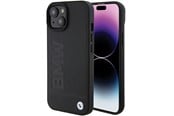 Telefon - Pokrowiec i etui - BMW MagSafe Leather Hot Stamp Case for iPhone 15 Plus - Black - 3666339145354