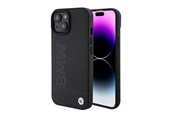 Telefon - Pokrowiec i etui - BMW BMHMP15SSLLBK iPhone 15 6.1" black/black Magsafe Hardcase Signature Logo Imprint - 3666339145347