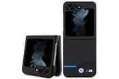 Telefon - Pokrowiec i etui - BMW Leather Carbon Case for Samsung Galaxy Z Flip 5 - Black - 3666339174071