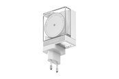 Telefon - Adapter i Ladowarka - SHARGE Retractable 65W Charger - White - CDT-SG-65-EUR-CP-BAI
