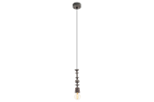 Lampy - EGLO AVOLTRI VINTAGE ZAWIESZKA ANTYCZNA CZARNA - 49375