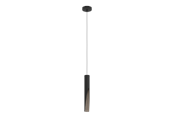 Lampy - EGLO BARBOTTO lampa wisząca GU10 czarny/dąb FSC - 901732