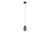 Lampy - EGLO BATISTA lampa wisząca Ø120 E27 szary pyłowy - 900507