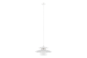 Lampy - EGLO BRENDA LAMPA WISZĄCA Ø320 MATOWA BIEL - 98734