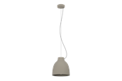 Lampy - EGLO CAMASCA lampa wisząca E27 Ø280 taupe - 900159