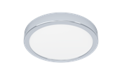 Lampy - EGLO FUEVA 5 PLAFON Ø210 17W 2000LM IP44 CHROM - 900641