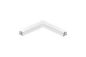 Lampy - EGLO NAROŻNIK 90 STOPNI BIAŁY DO 98924/98925 - 98926