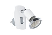 Lampy - EGLO MINI 4 PLUG SPOT 3W BIAŁY - 902365
