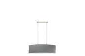 Lampy - EGLO PASTERI STÓŁ PODŁUŻNY L750 SZARY - 96369
