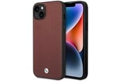 Telefon - Pokrowiec i etui - BMW BMHCP14S22RFGR iPhone 14 6.1" Burgundy/burgundy Leather Diamond Pattern - 3666339066482