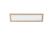Lampy - EGLO PIGLIONASSO SUFIT 1245X345 RUSTYKALNE DREWNO/BIAŁY - 99437