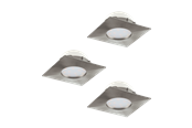 Lampy - EGLO PINEDA ZESTAW DO ZABUDOWY 3X500LM 78X78 BS - 95803