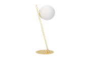 Lampy - EGLO RONDO 4 LAMPA STOŁOWA E27 BM/OPAL - 900868