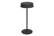 Lampy - EGLO SIMERI SOLARNA LAMPA STOŁOWA CCT Z DOTYKOWYM ŚCIEMNIACZEM CZARNA - 75876
