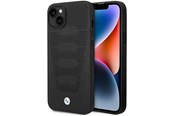Telefon - Pokrowiec i etui - BMW BMHCP14S22RPSK iPhone 14 6.1" black/black Leather Seats Pattern - 3666339066604