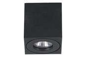 Lampy - EGLO TORRECOLA ZEWNĘTRZNY PLAFON 80X80 GU10 IP44 CZARNY - 901029