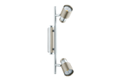 Lampy - EGLO DAVIDA-SD LISTWA SPOT 2L KROM/BS - 32955